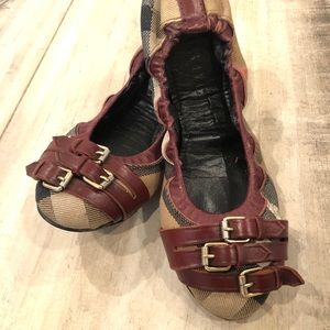 Authentic Burberry Flats